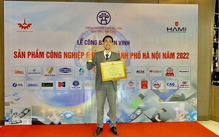 3S iFACTORY nhận danh hiệu sản phẩm công nghiệp chủ lực thành phố Hà Nội năm 2022