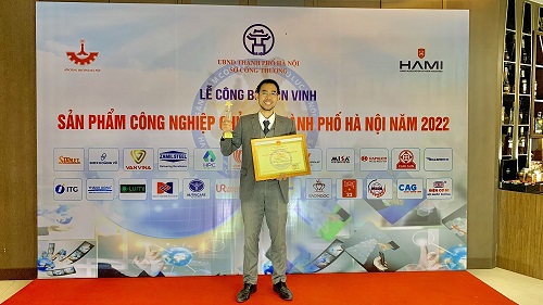 3S iFACTORY nhận danh hiệu sản phẩm công nghiệp chủ lực thành phố Hà Nội năm 2022